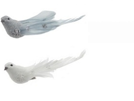 Подвеска полимер Птичка на клипсе 15*4,5см 776451