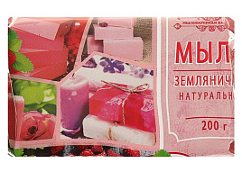 Мыло 200г Земляничное М в об.(Москва)