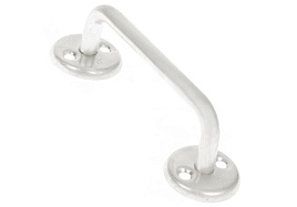 Ручка дверная скоба РС100-2 белая