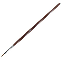 Кисть Колонок №2 живописная круглая