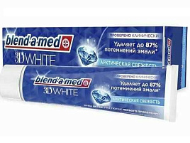 Зубная паста Бленд-а-Мед 100мл 3D White Арктическая Свежесть(P&G)
