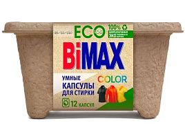 Стиральный порошок Капсулы Bimax  М ЭКО 12шт Колор