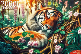Пазл 2000эл. Спящий тигр ХП2000-2863