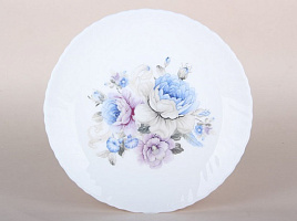 Тарелка мелкая 19см LHP-75-7326 Blue flowers