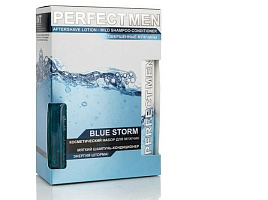 Набор мужской Perfect Men Blue Storm(шамп.2в1 250мл+лосьон п/бр.100мл)1076