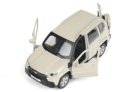 Машина металлическая NIVATRAVEL-12-BG LADA NIVA travel 12 см, двери, инерц, бежевый, кор.