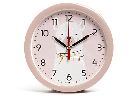 Будильник В4-053 Альпака розовый