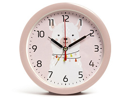 Будильник В4-053 Альпака розовый