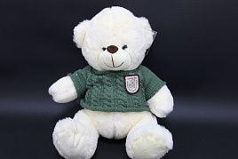 Мягкая игрушка Мишка в свитере в сердечко 25см №174