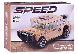 Конструктор Брик 9140-12 Машинка 55дет