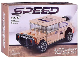 Конструктор Брик 9140-12 Машинка 55дет