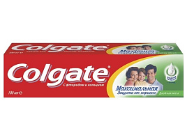 Зубная паста Колгейт 100мл Макс защита от кариеса дв.мята(С/Р)