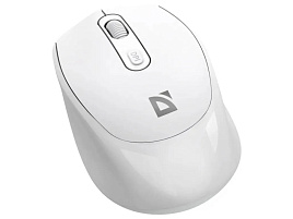 Мышь Defender беспроводная 52377 оптическая Vision MS-376 бел,2.4ГГц+BT,1600dpi,4кн,АКБ
