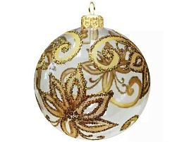 Шар 65 Золотой цветок КР-65-224244