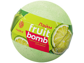 Бомбочки для ванн Бурлящий шар Fabric 120г Лайм