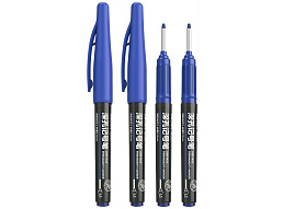 Маркер Deli SK212 синий BLUE удл. пиш. наконечник 2.8мм водостойкий 1цв.