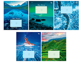 Тетрадь 12л. кос. линия  Т5ск12 55438 "Россия"
