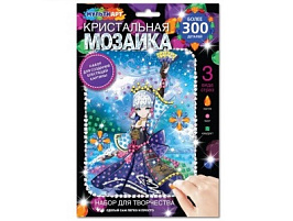 Алмазная мозаика 17*23 CRYST-GIM Воин стихий