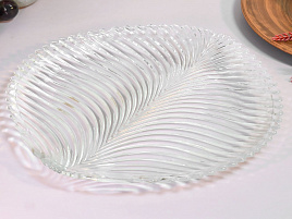 Блюдо стекло 32,5*28,7см LXP103-1/9740