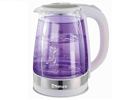 Электрочайник SAKURA SA-2744V стекло 1,8л