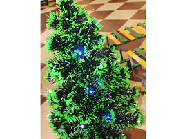 Елка 90см Зеленая светодиод.
