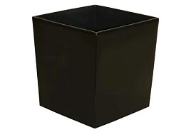 Кашпо цветочное 19*19*19,5 Juka 036974/5518 черный