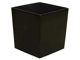 Кашпо цветочное 19*19*19,5 Juka 036974/5518 черный