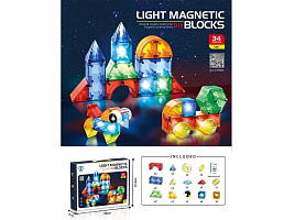 Конструктор магнитный Y8015123 34дет