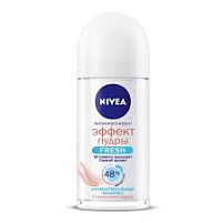 Дезодорант Nivea 50мл рол Эффект пудры Фреш(Nivea)84478