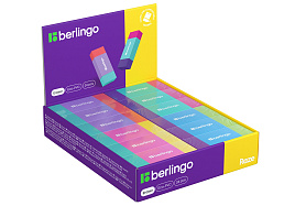 Ластик Berlingo BLc_00820 "Raze", прямоугольный, Eco-Pvc,  48*18*10мм