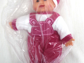 Пупс хохотун 30см №68