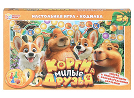 Настольная игра ходилка 4585 Корги & Милые друзья