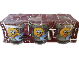 Набор стопок 6шт 1250 Смайлы