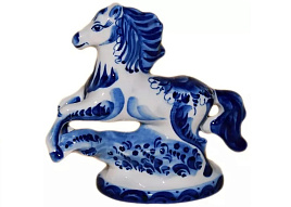 СГ Сувенир Гжель Лошадь 6034 12,5*14*6см
