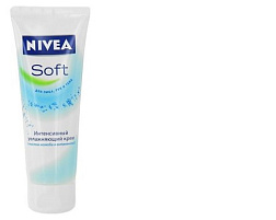 Крем для лица Nivea 75мл Soft Увлажн.туба 89057/8954