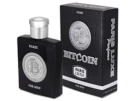 Туалетная вода мужская Bitcoin(Биткоин)100мл черный