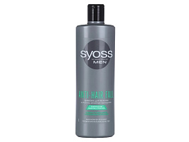 Шампунь муж.Syoss 450мл. Anti-Hair Fall д.тон.прот.выпадения М(Shw)