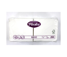 Салфетки 200л.Plushe Maxi Бел.