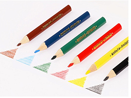 Карандаши цветные 6цв. Мульти-Пульти CP_54889 "Приключения Енота", короткие, заточен., картон, европодвес