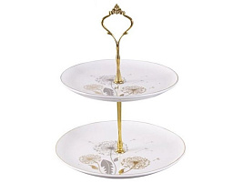 Фруктовница 2-х ярусная 222-680 Одуванчики