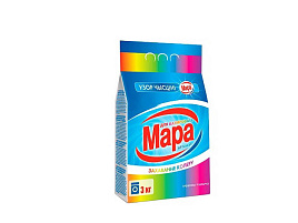 Стиральный порошок Мара 3кг автомат 4в1 Колор М
