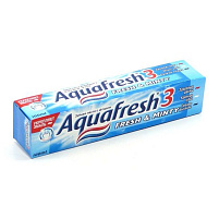 Зубная паста Аквафреш 100мл Освеж.Мятная Fresh Mint синяя 2407