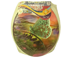 Сиденье на унитаз Мягкое с рисунком 0021