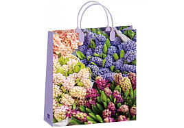 Упаковочная сумочка 41*32*10 Букет, BAL-182, мягкий пластик