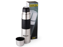 Термос 0,75л Diolex DXR-750-1/5491 с резиновым держателем