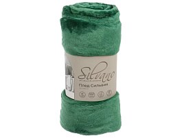 Плед-покрывало 120*150 Silvano микрофибра зеленый 503356/8442