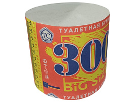 Туалетная бумага б/вт Size 300 Big(Т)
