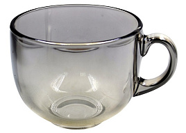 Набор бульонниц стекло 2шт 500мл GR1858/06 Сияющий графит