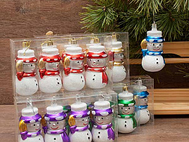 Фигурка Снеговик 12BDC4-A138/4H 11,5см 1шт