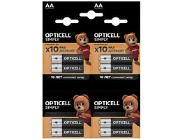 Батарейка OPTICELL LR6 2бл отрывные